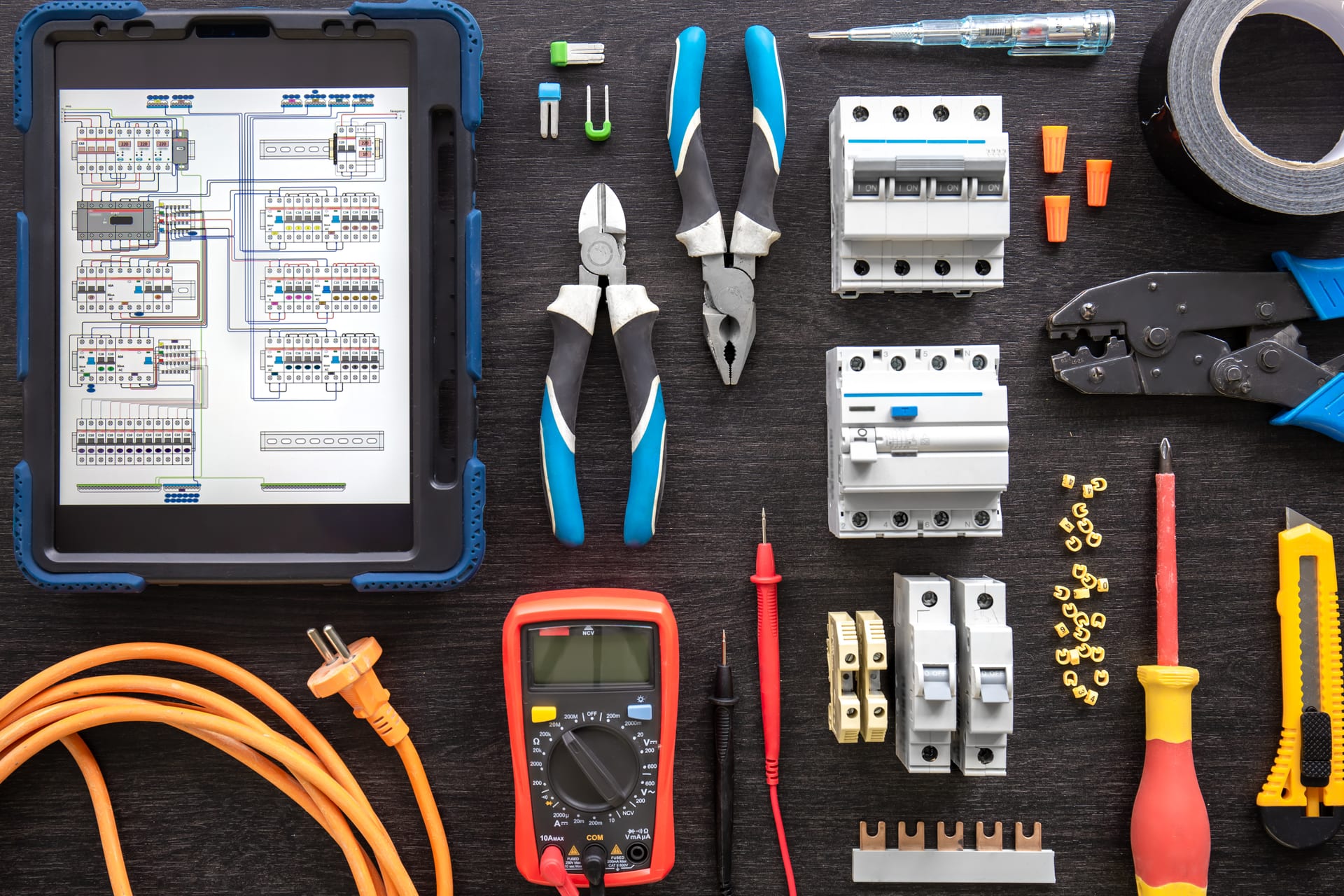 Outils et tableau électrique — Dépannage 60