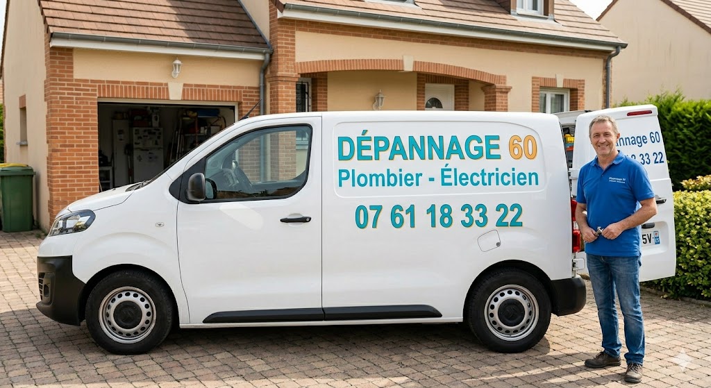 Artisan Dépannage 60 au travail